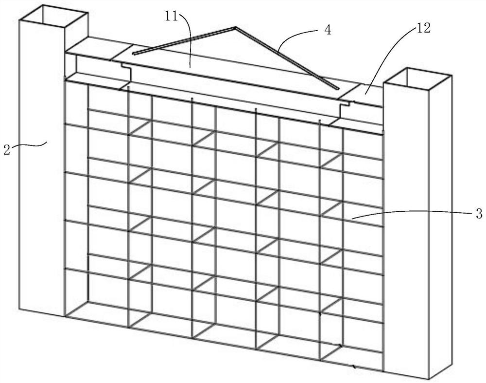 High-altitude large-span steel beam mounting method