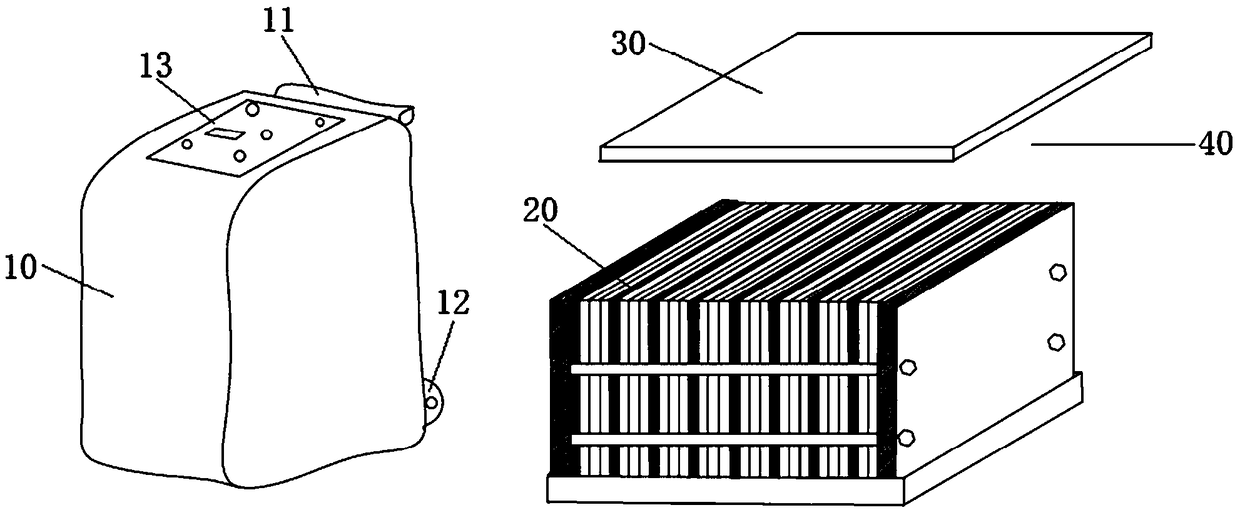 Steel shell-concrete stripping detection device