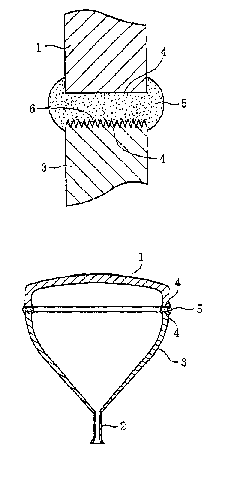 Funnel for color cathode ray tube