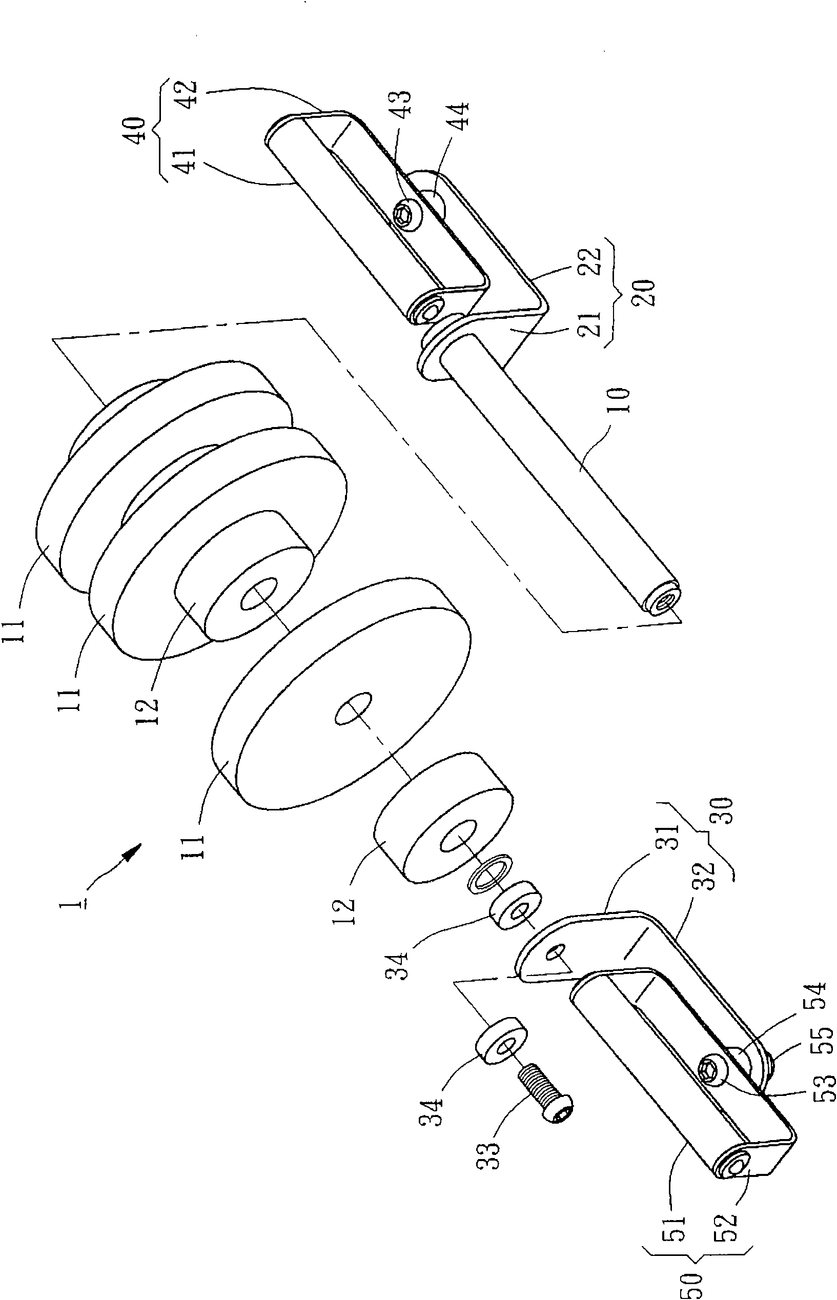 Multi-dimension arm and wrist exercising apparatus capable of increasing and reducing weight