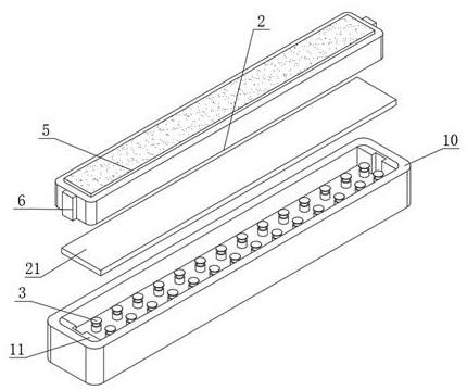 Precise linear module with protection structure