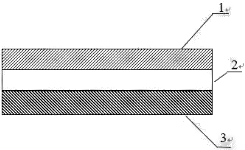 Three-layer composite water-absorption pad non-woven fabric and production method