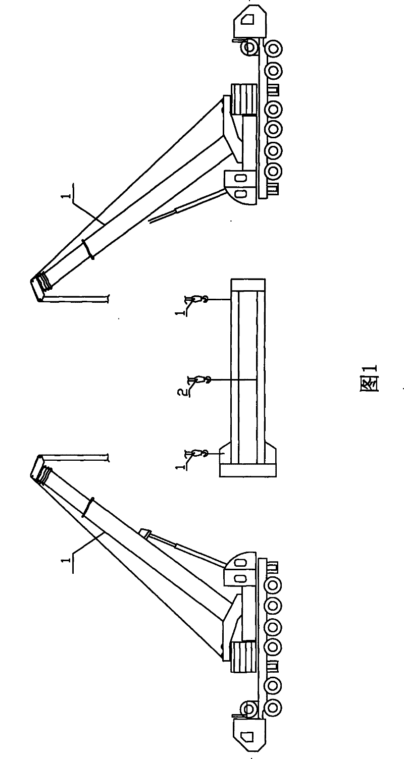 Method for hoisting ultra-high overweight equipment in closed workshop and special sling