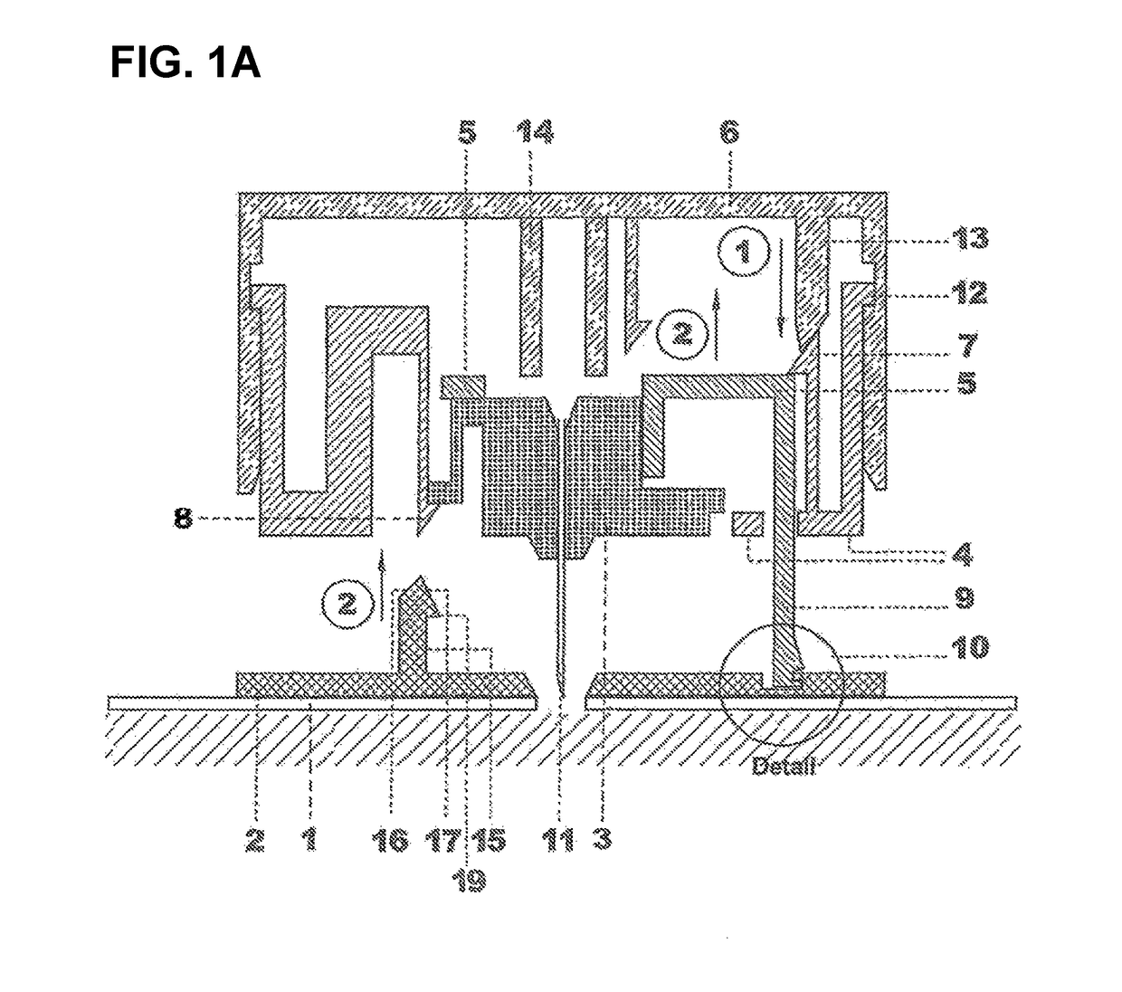 Manual pressure activated application mechanism