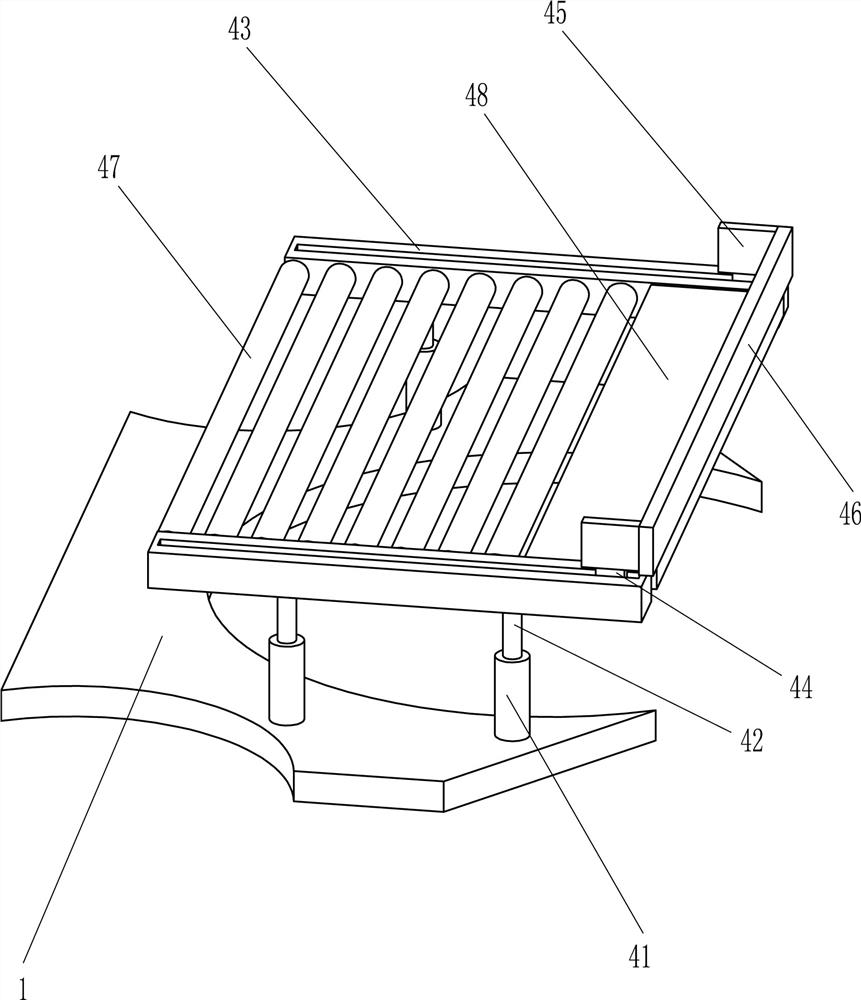 Adjustable punching equipment for wood board