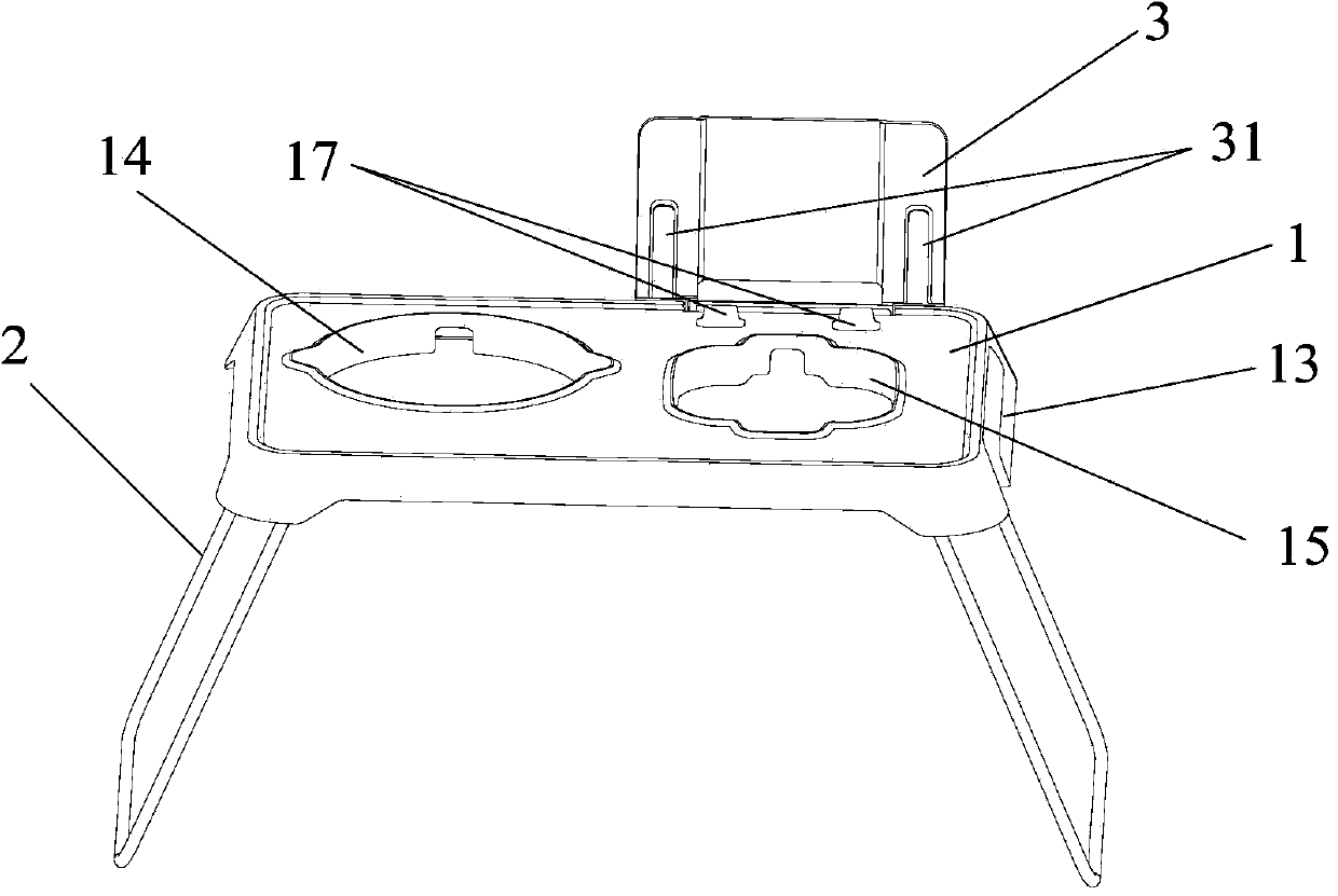 Nose placing device of soybean milk maker