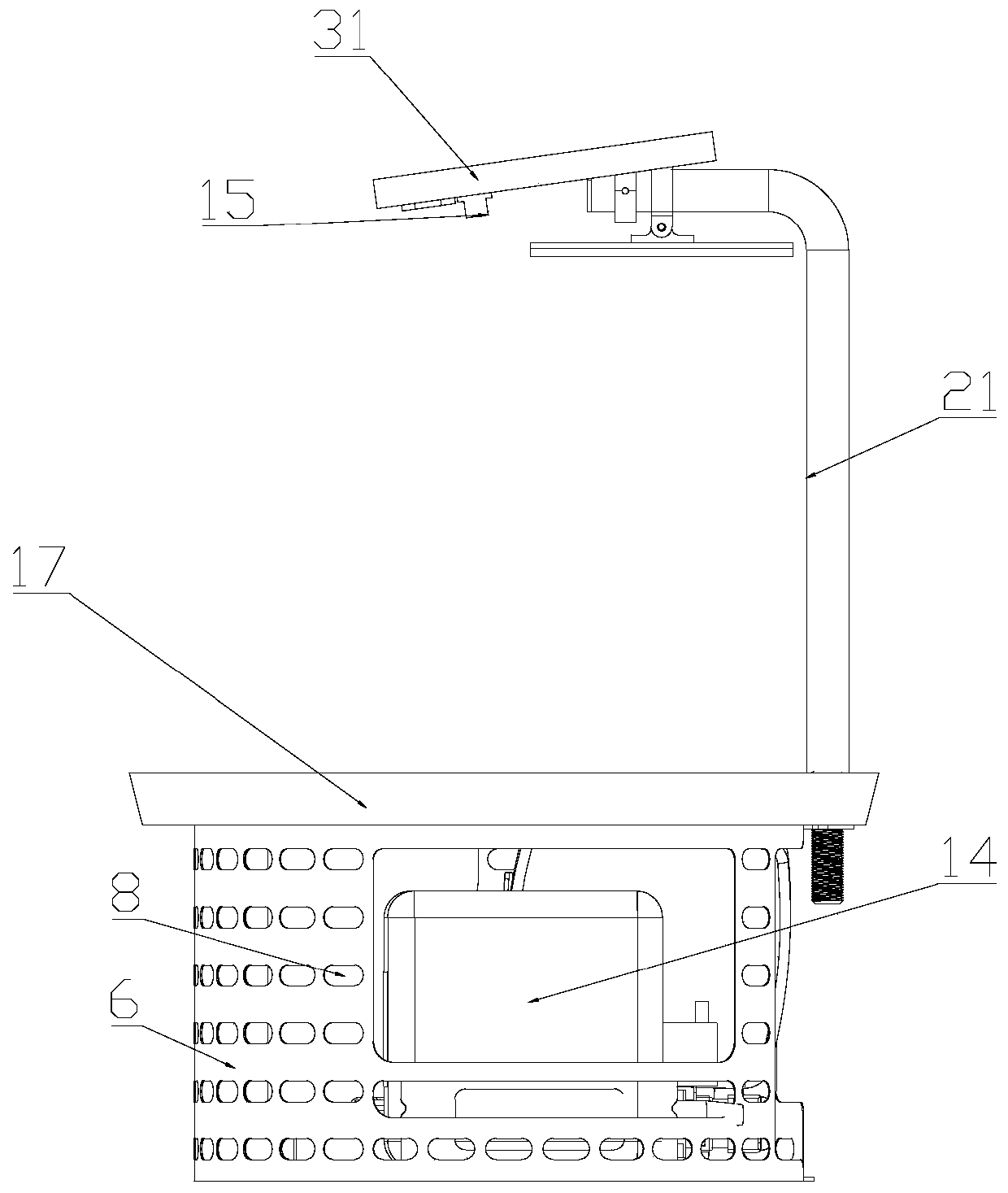 Automatic liquid dropping machine