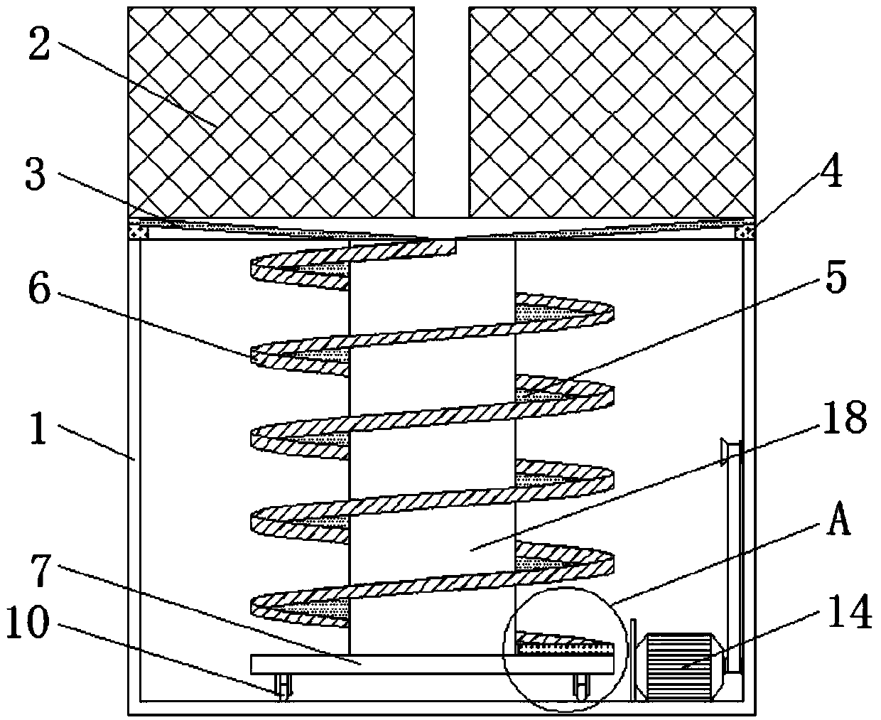 Egg collecting device with storage function