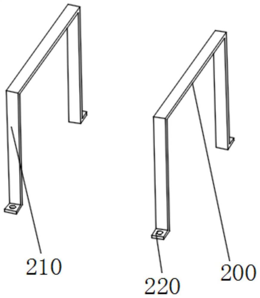 New energy automobile battery damping device