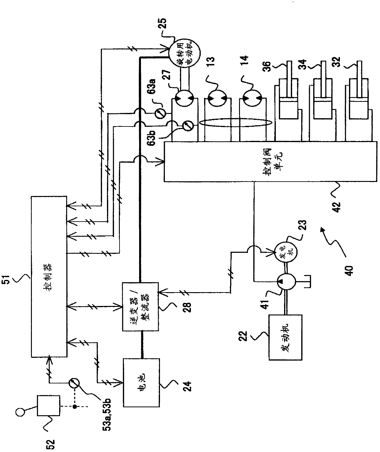 Hybrid construction machine