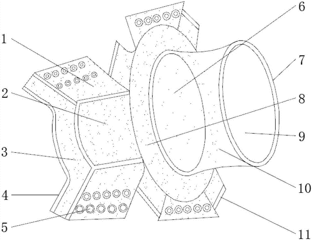 Steel structure connector