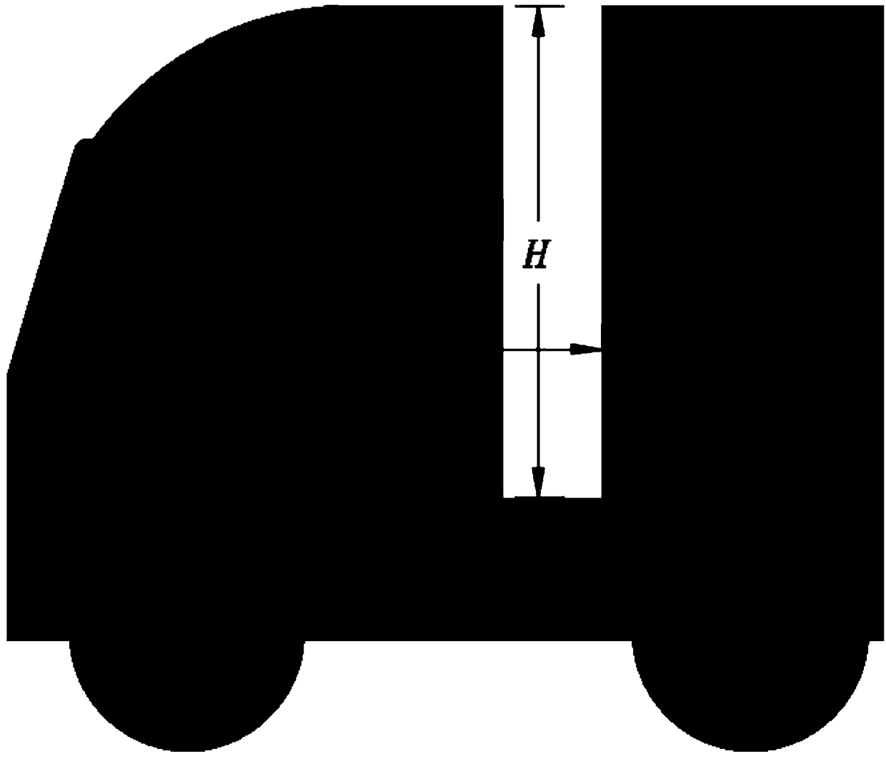 A drag reduction device for vans