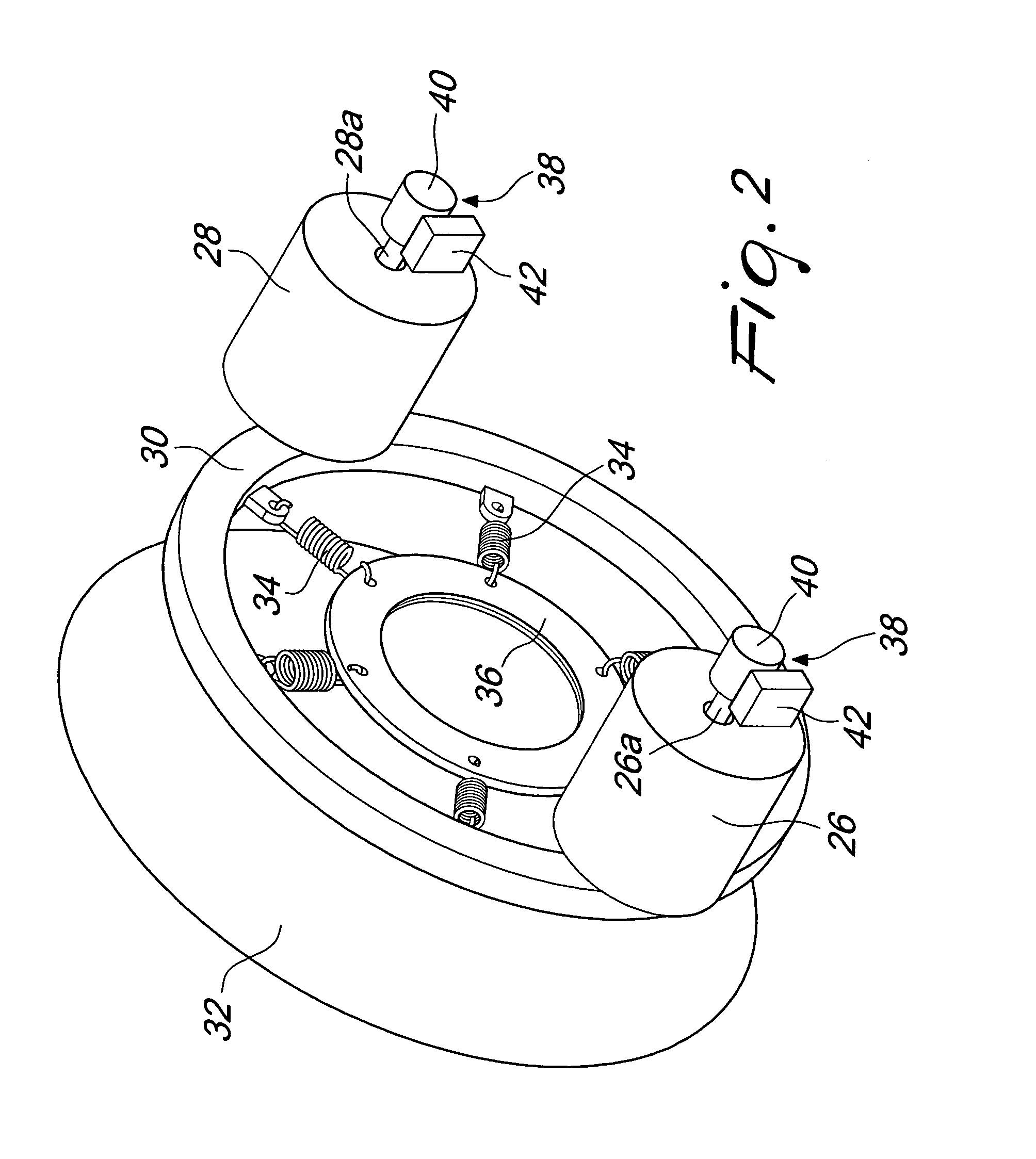 Control unit for yarn-braking devices in weft feeders for looms, and tuning method therefor