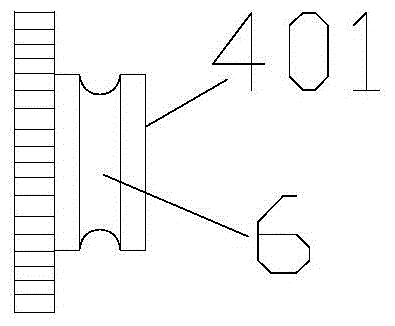 A transmission box for a tiller