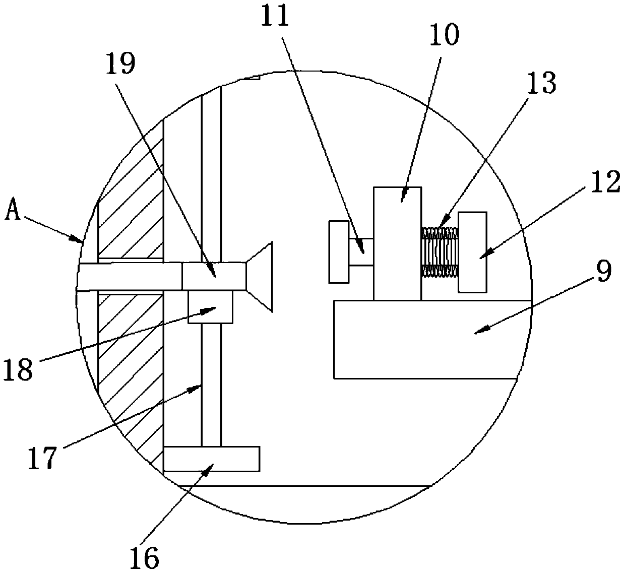 Cutting apparatus for bearing pedestal cutting