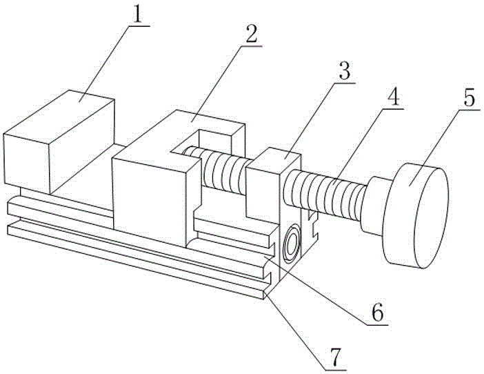 Fixing device for part