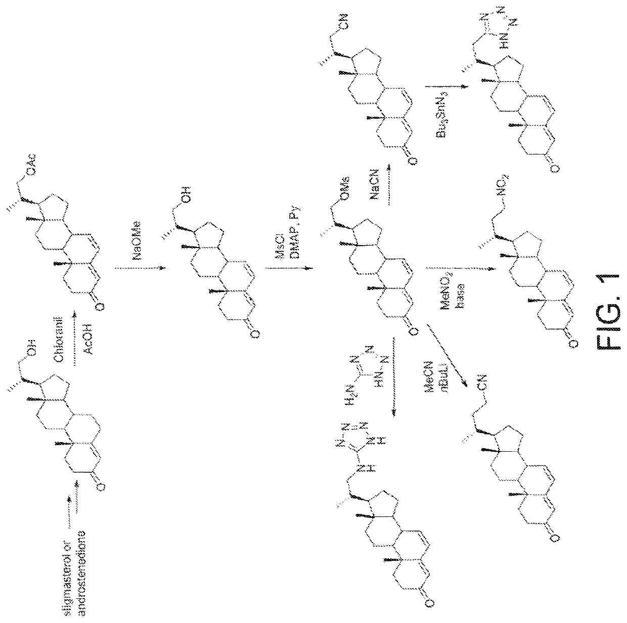 Process and intermediates for the 6,7-alpha-epoxidation of steroid 4,6-dienes