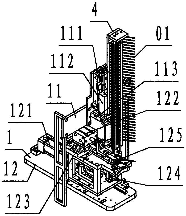 Integrated unit for automatically assembling torsion springs