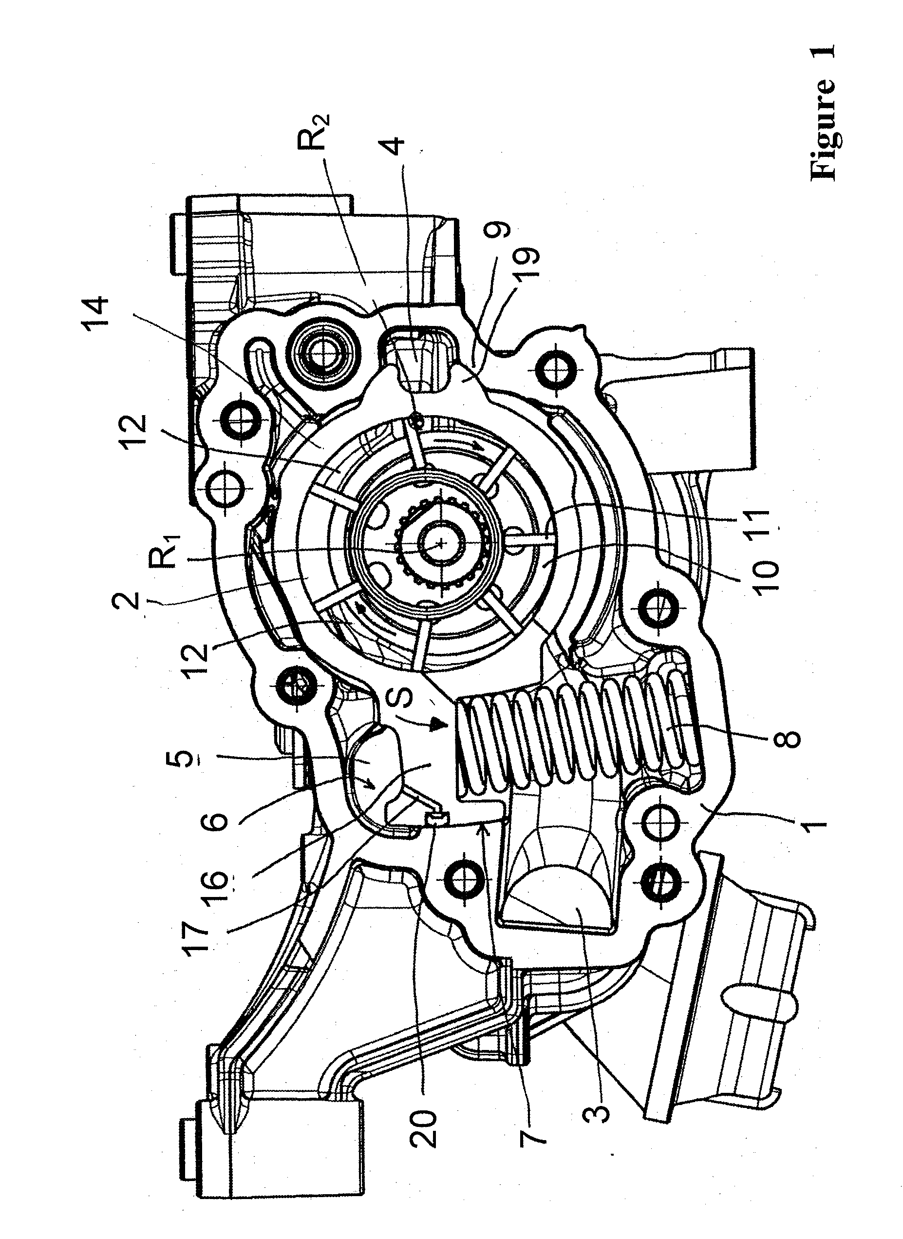 Rotary pump with improved seal