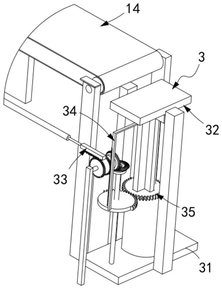 Full-automatic stacking device for sintered bricks