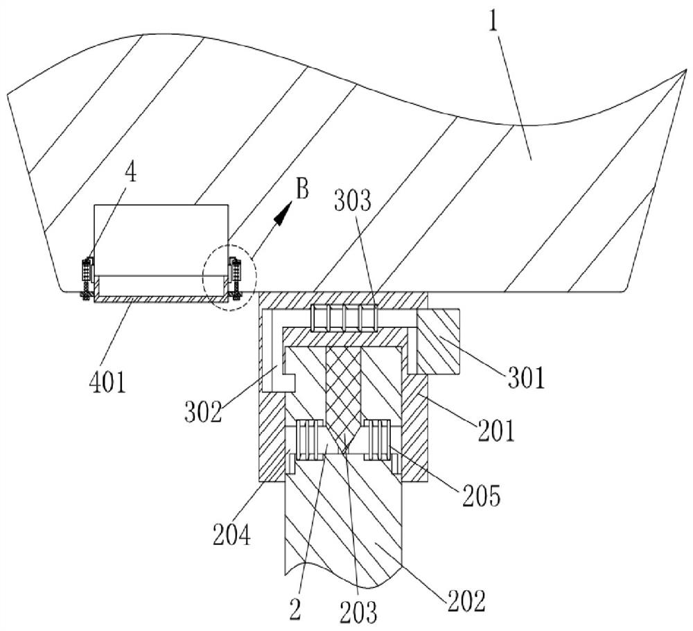 Field investigation device capable of quickly acquiring floor number of house