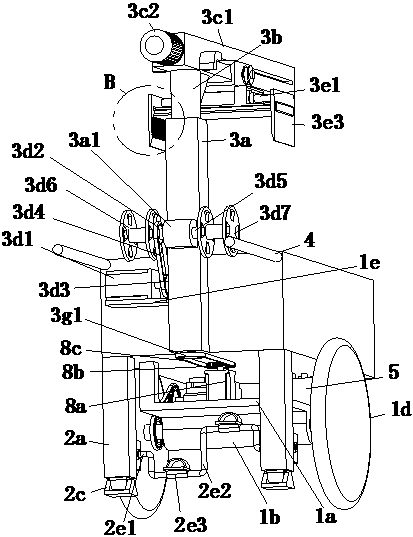 Structure of electric brick conveying vehicle