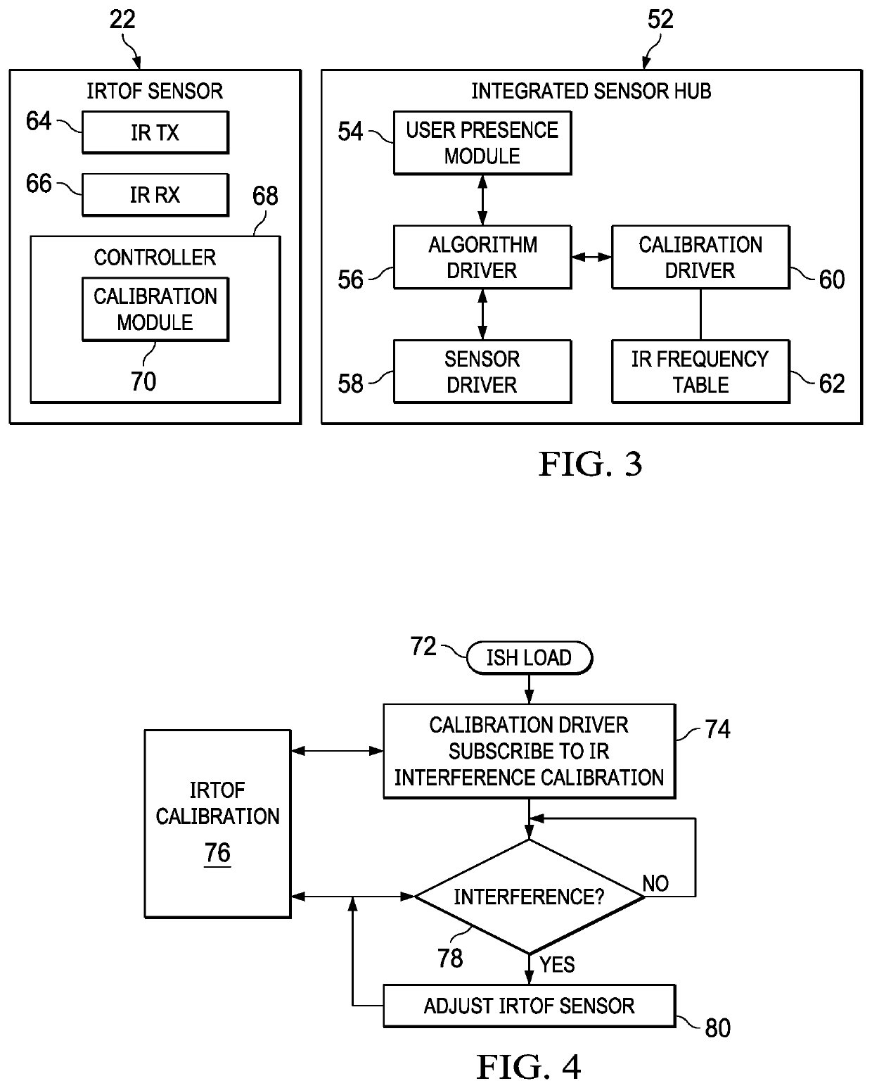 Information handling system infrared proximity detection with frequency domain modulation