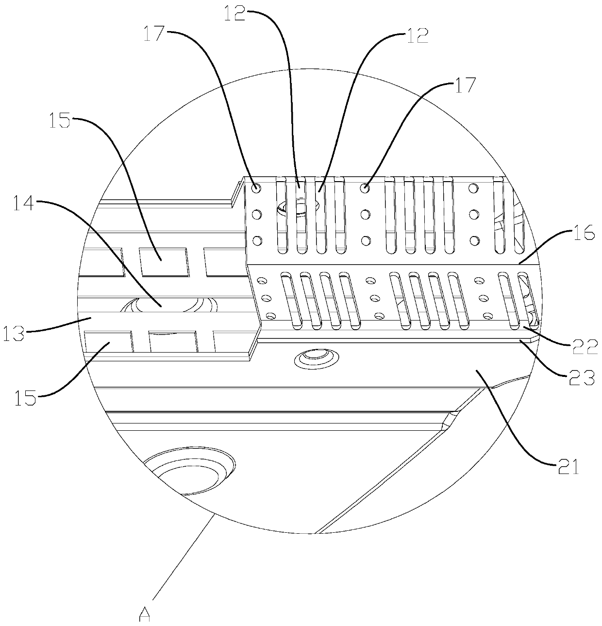 Flow-equalization-type fire sheet