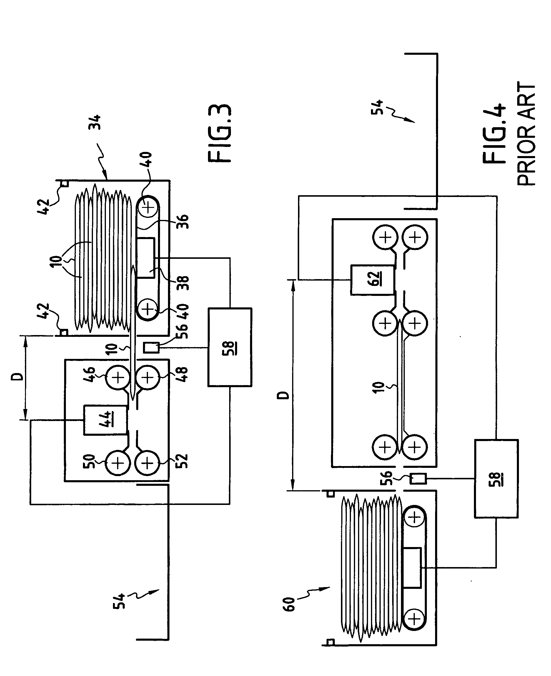 Printing method for a compact machine and an associated machine