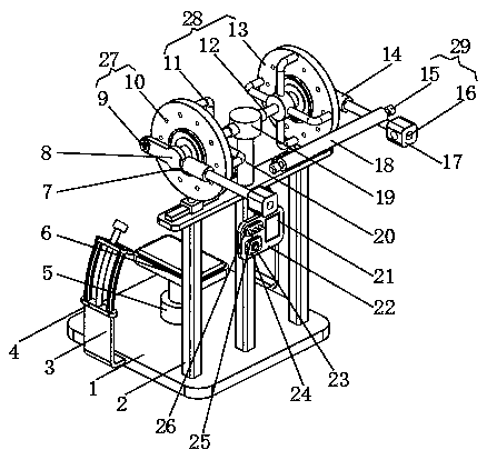 Upper limb strength training device in sports equipment