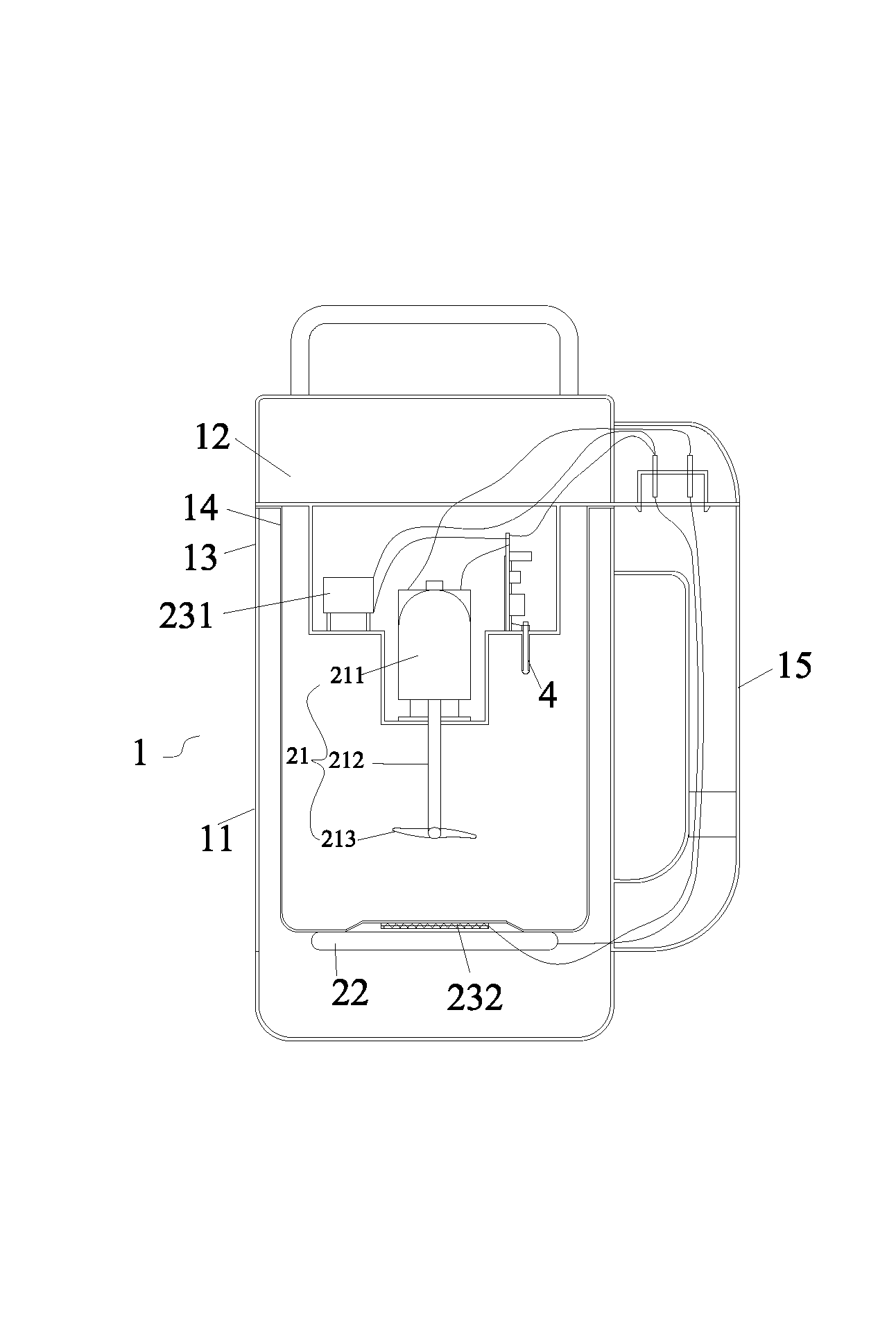 Method for making soybean milk with soybean milk machine and the soybean milk machine