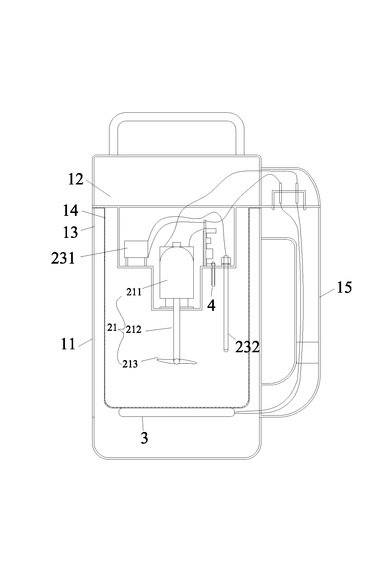 Method for making soybean milk with soybean milk machine and the soybean milk machine
