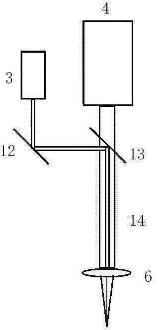 Laser processing method and device for target pellet microhole based on temperature rise control