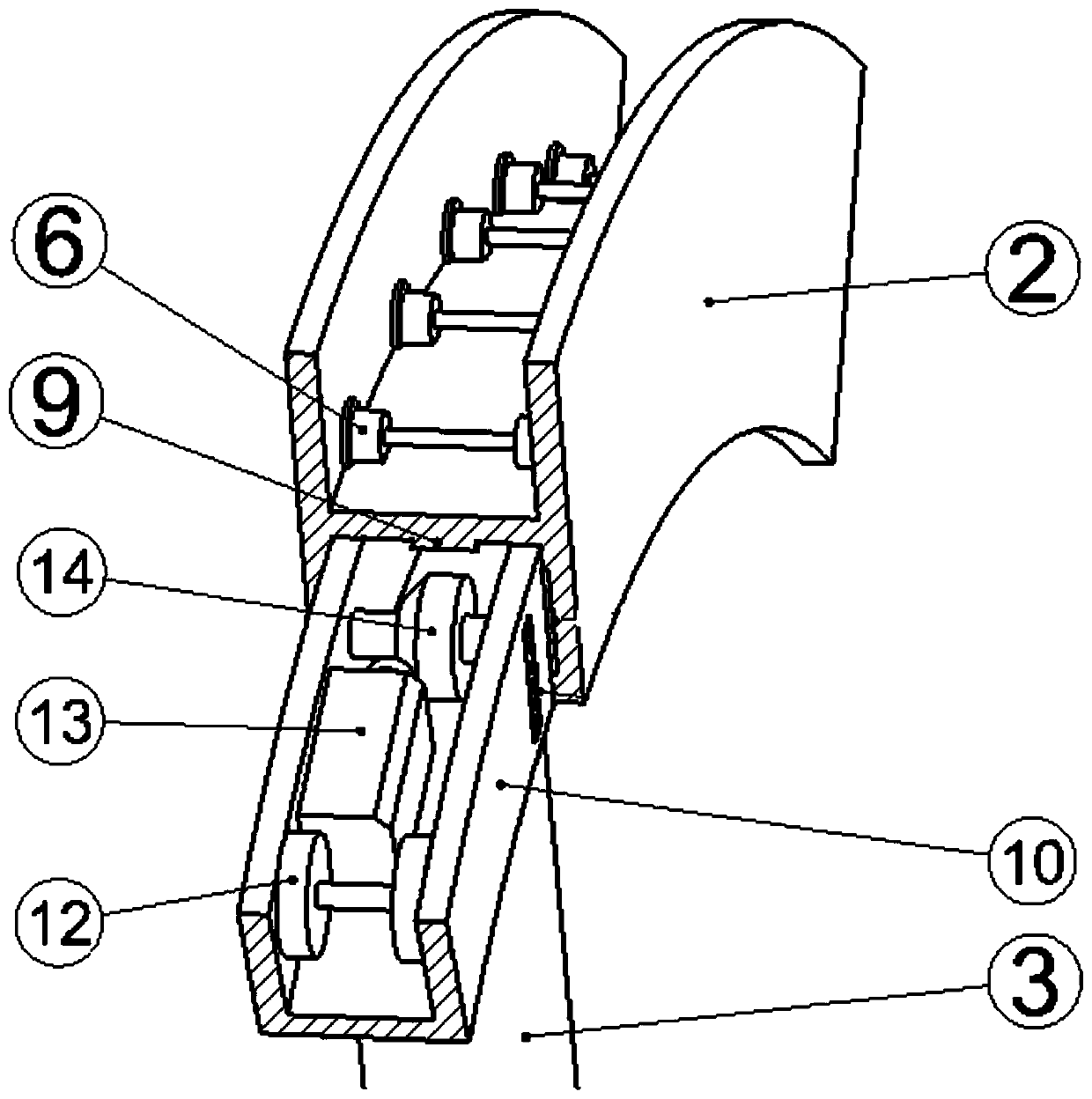 a wheel rotor