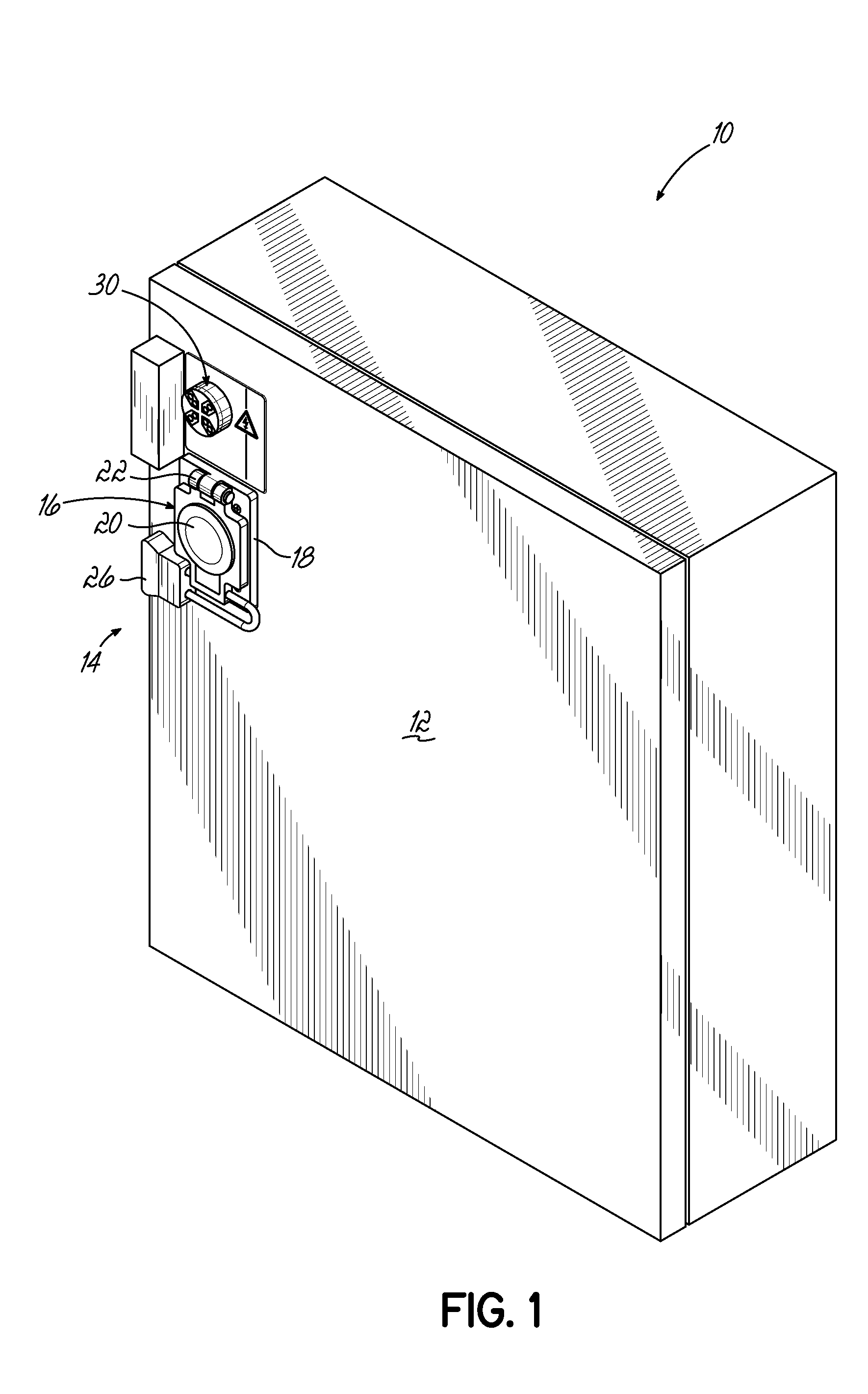 Contact voltage detection system and method