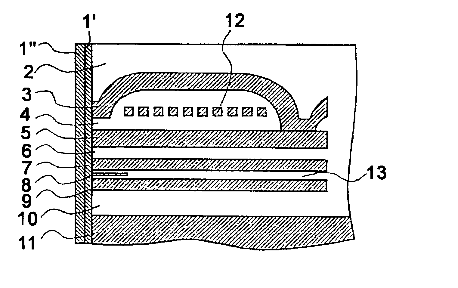 Thin-film magnetic head, method for producing the same and magnetic disk device using the same
