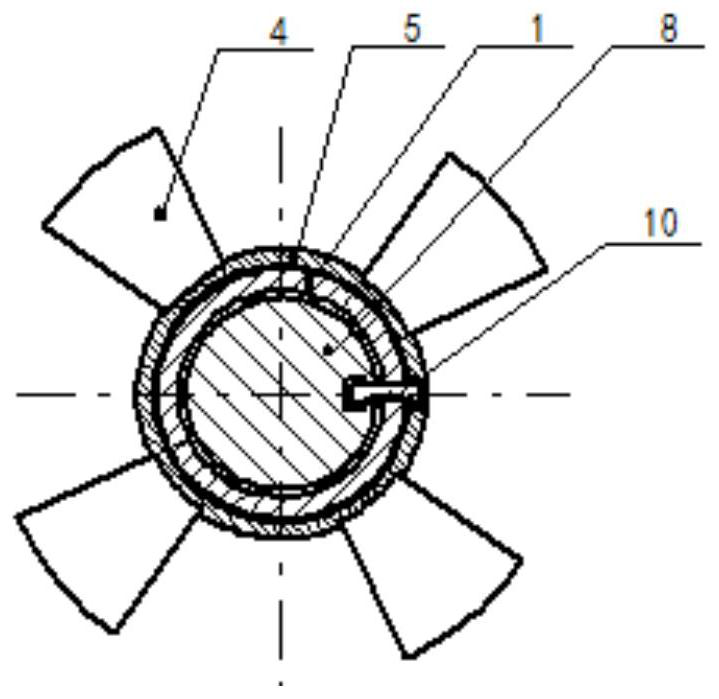 A temperature-controlled swimming type swirl gas well drainage plunger