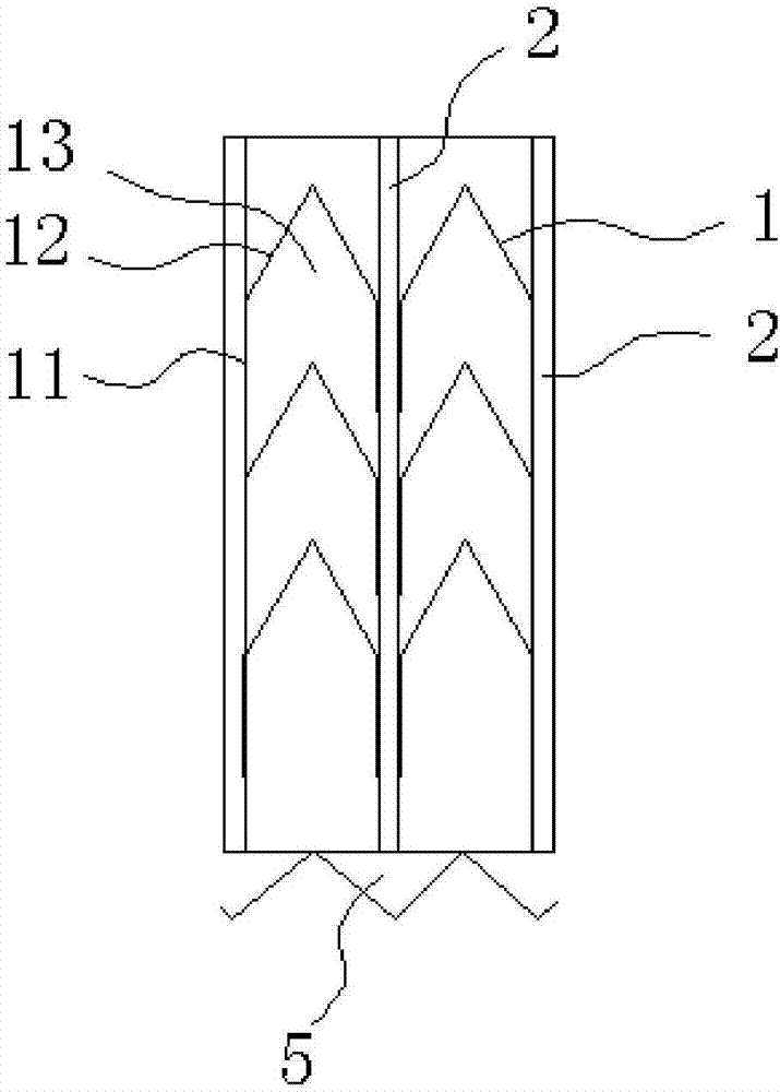 Tower-type horizontal flow settling device