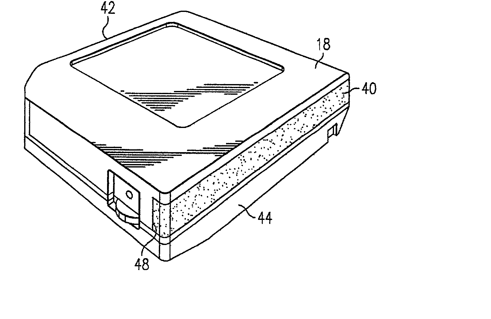 Cleaner strip for rollers of cartridge loader