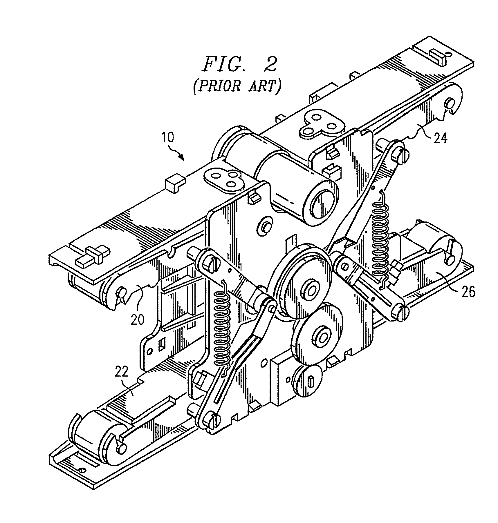 Cleaner strip for rollers of cartridge loader