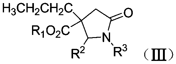 Synthetic method of β-ester group-γ-butyrolactam and γ-ester group-δ-valerolactam
