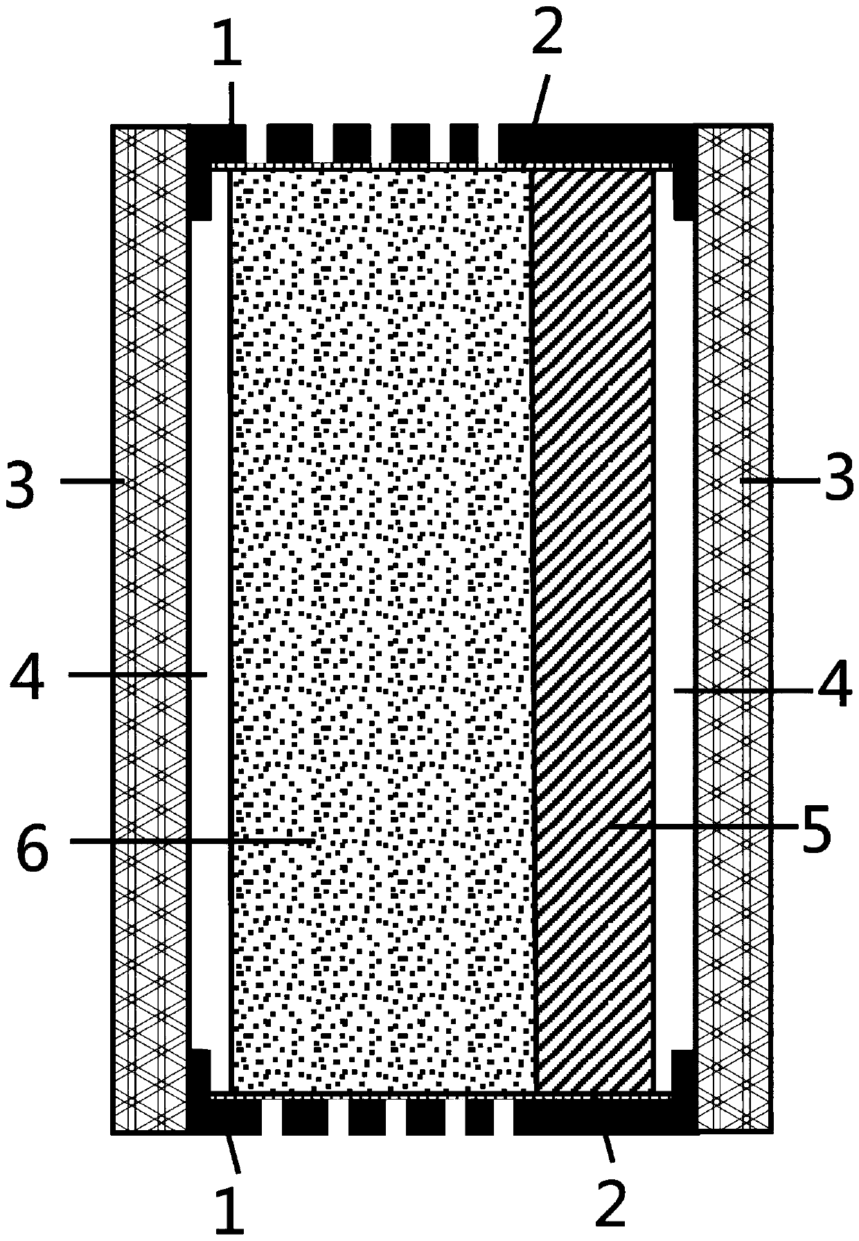 A kind of skeleton conductive mixed argillaceous sandstone artificial rock sample and pressing method