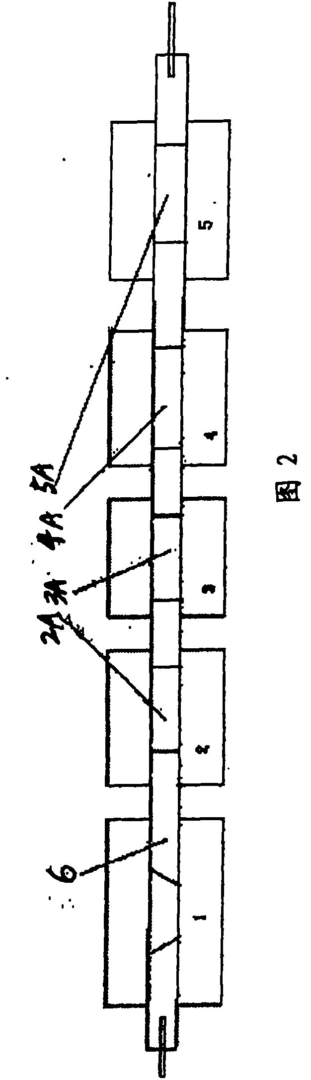 Method for recovering and processing discarded fluorescent lamp