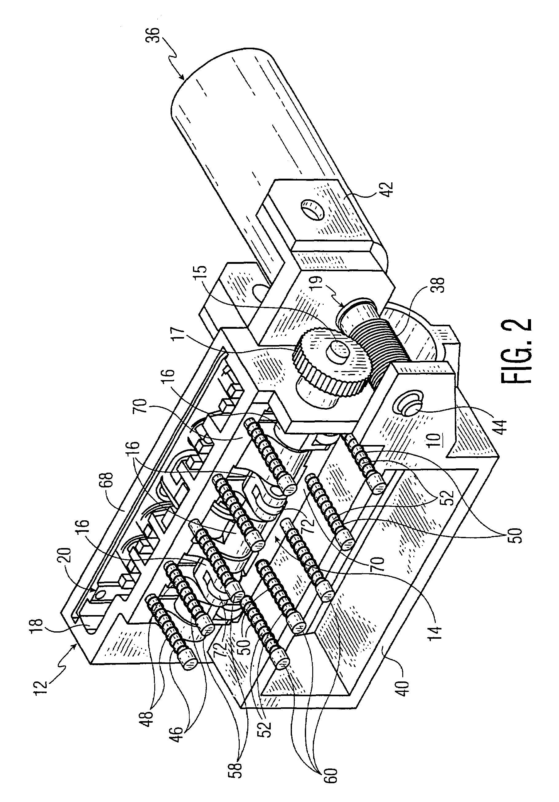 Automated ampoule breaking device