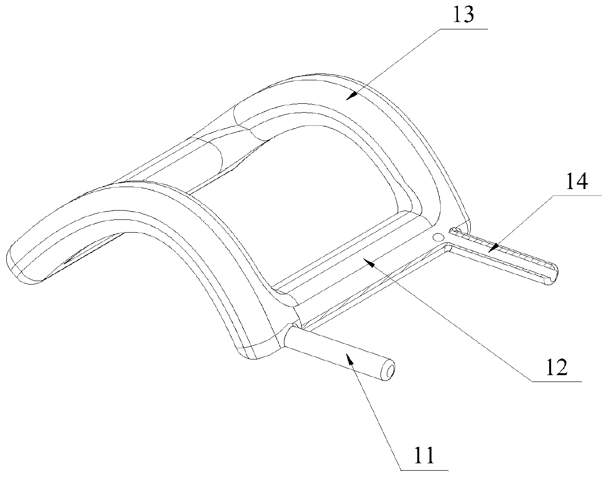 A device for training children's limb coordination ability