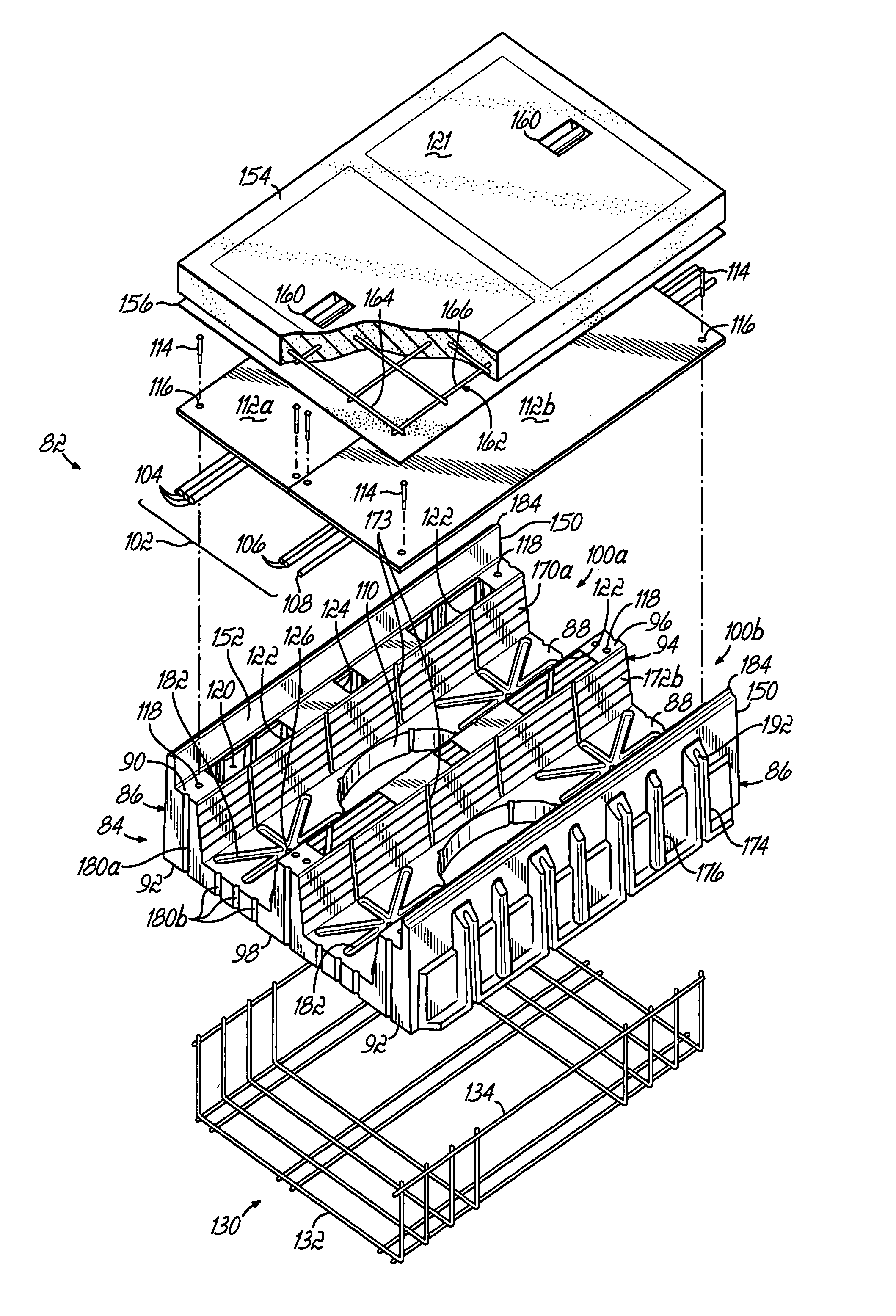 Utility trenching and sidewalk system