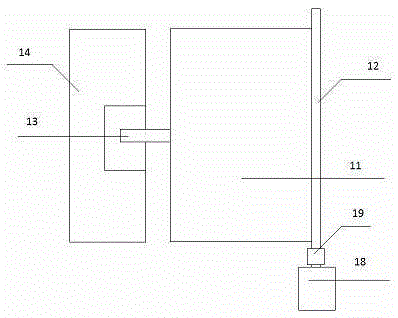 A locking mechanism for the enclosure door in a treadmill for boars