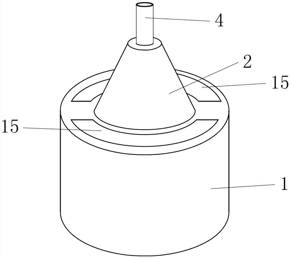 Ultrasonic measurement instrument for pile bottom sediment thickness