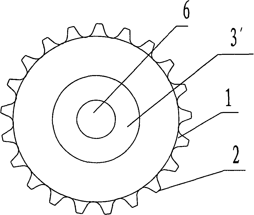 Powder metallurgy passenger car chain pulley and method for producing the same