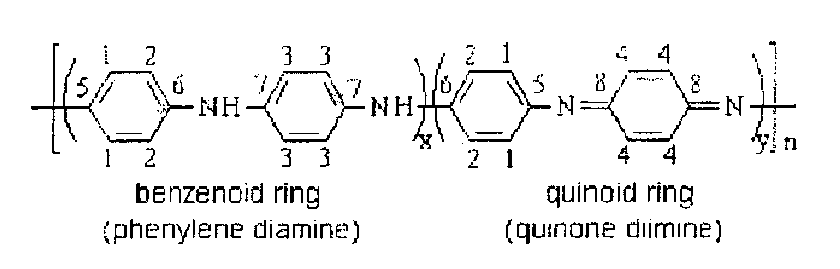 Conductive polymers having highly enhanced solubility in organic solvent and electrical conductivity and synthesizing process thereof